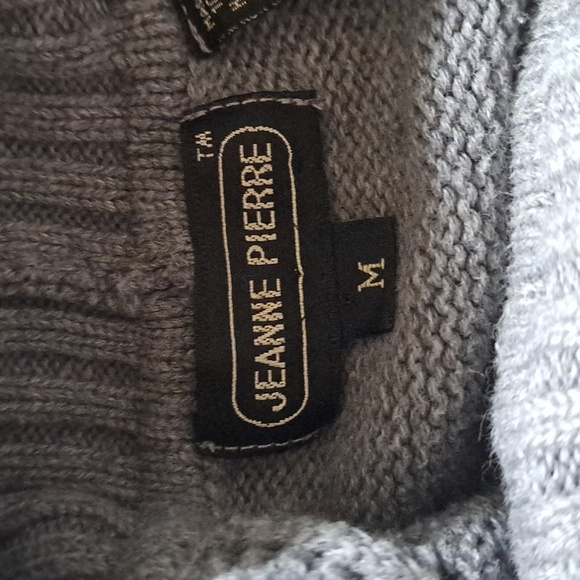 Jeanne Pierre Classic 100% Cotton Turtleneck Knit Causal Pullover Sweater. - Picture 5 of 9